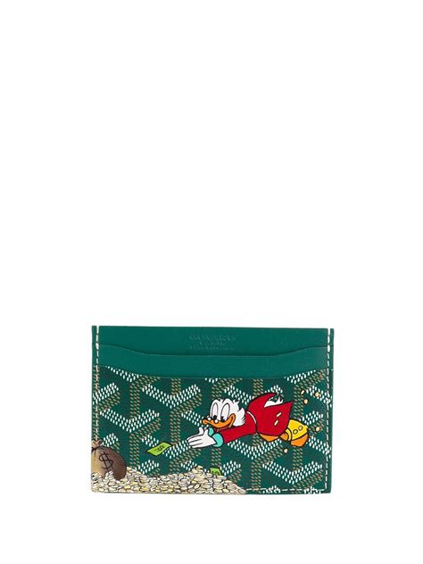 goyard donald duck card holder|donald duck family tree.